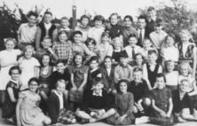 Dongeschool klas 5 Hr. Ris 1955 foto: Loekie Liefbroer